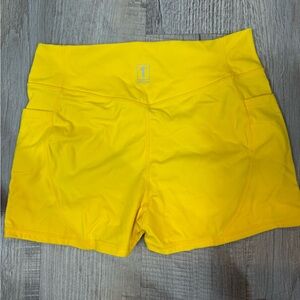 1st phorm Yellow Athletic Shorts
